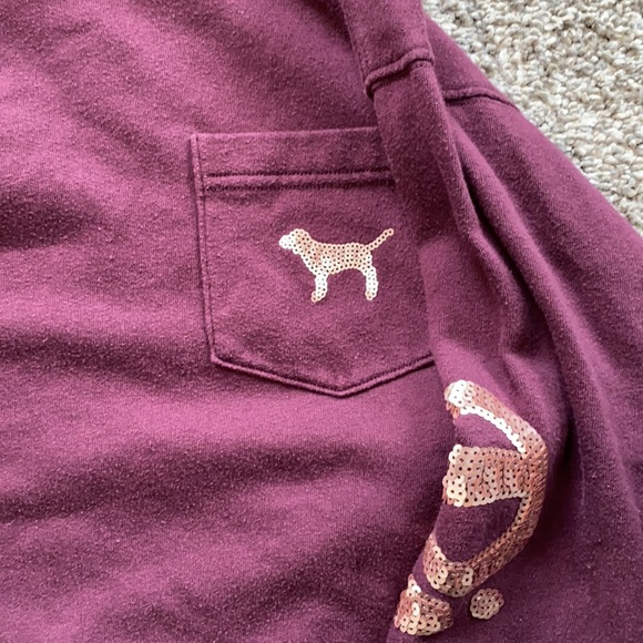 VS PINK Bling Oversized Pullover - Picture 2 of 5